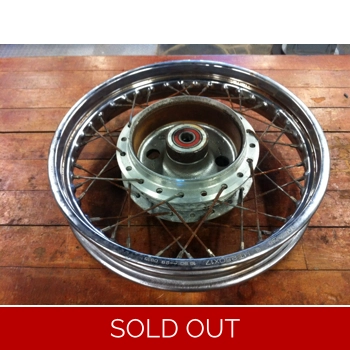 1982 Honda CB650 Rear Spoked Wheel